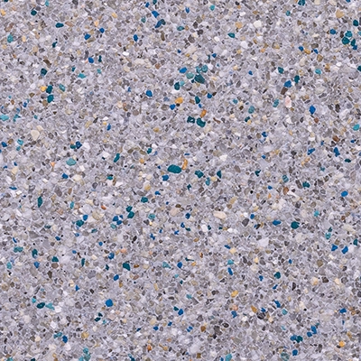 StoneScapes Dapple Gray Mini pebble finish sample