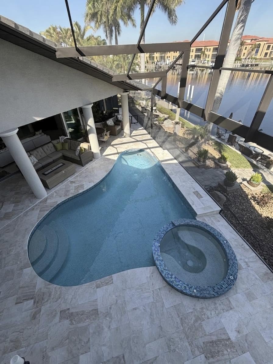 Punta Gorda Isles completed pool renovation